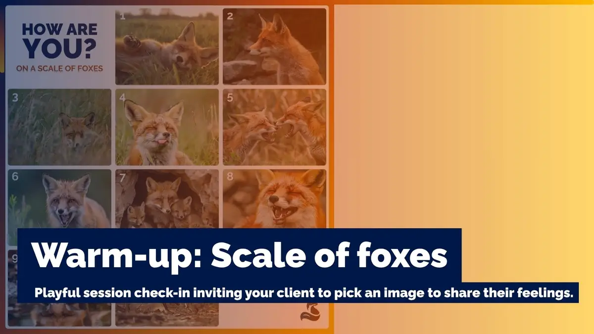 Warm-up: Scale of foxes