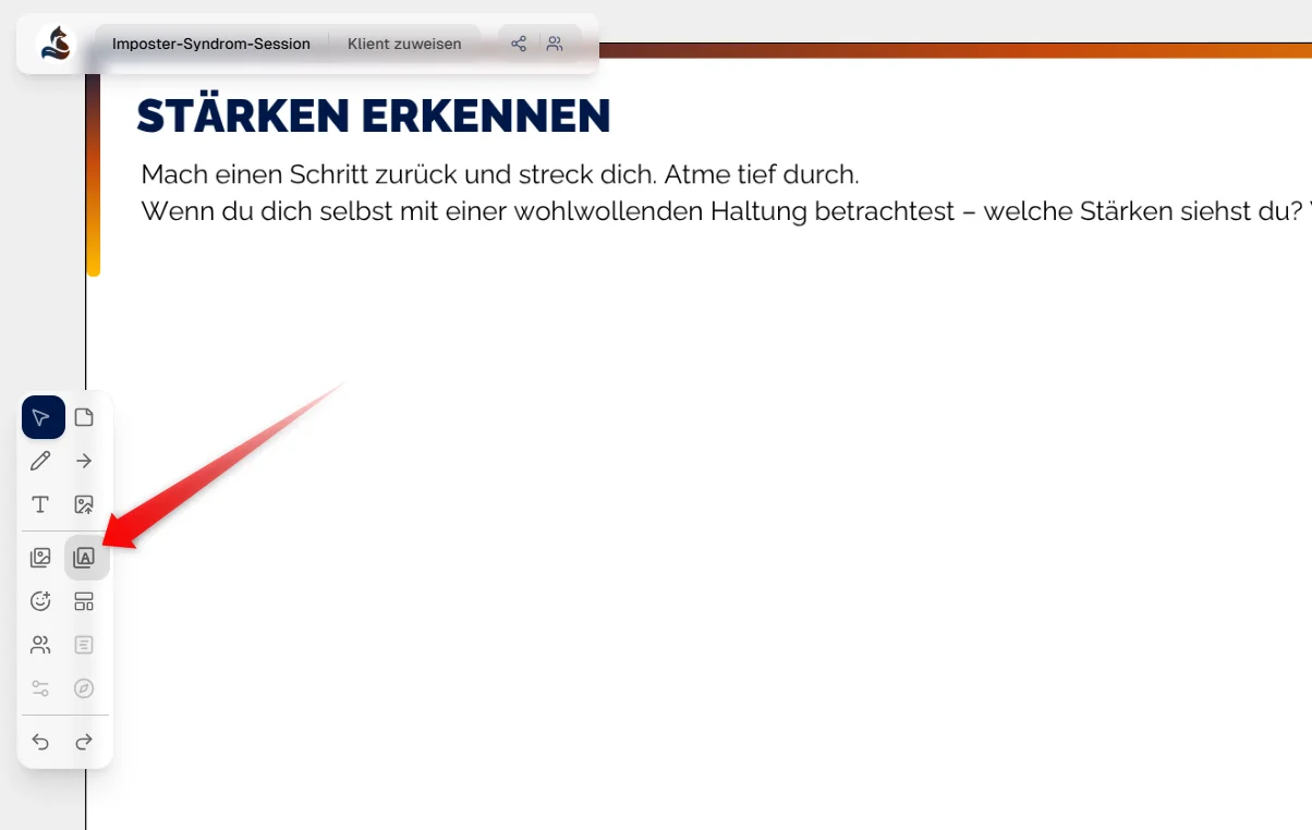 Stärkenkarten-Tool öffnen